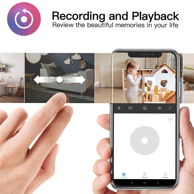 Home Security With Monitoring - كاميرا واي فاي داخلية أساسية من