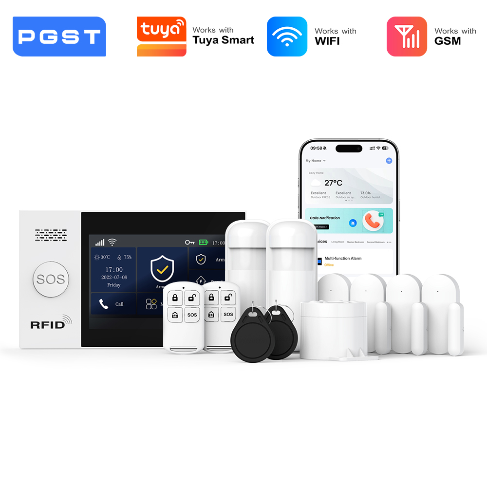 Home Security No Wifi - نظام إنذار لاسلكي من بي جي