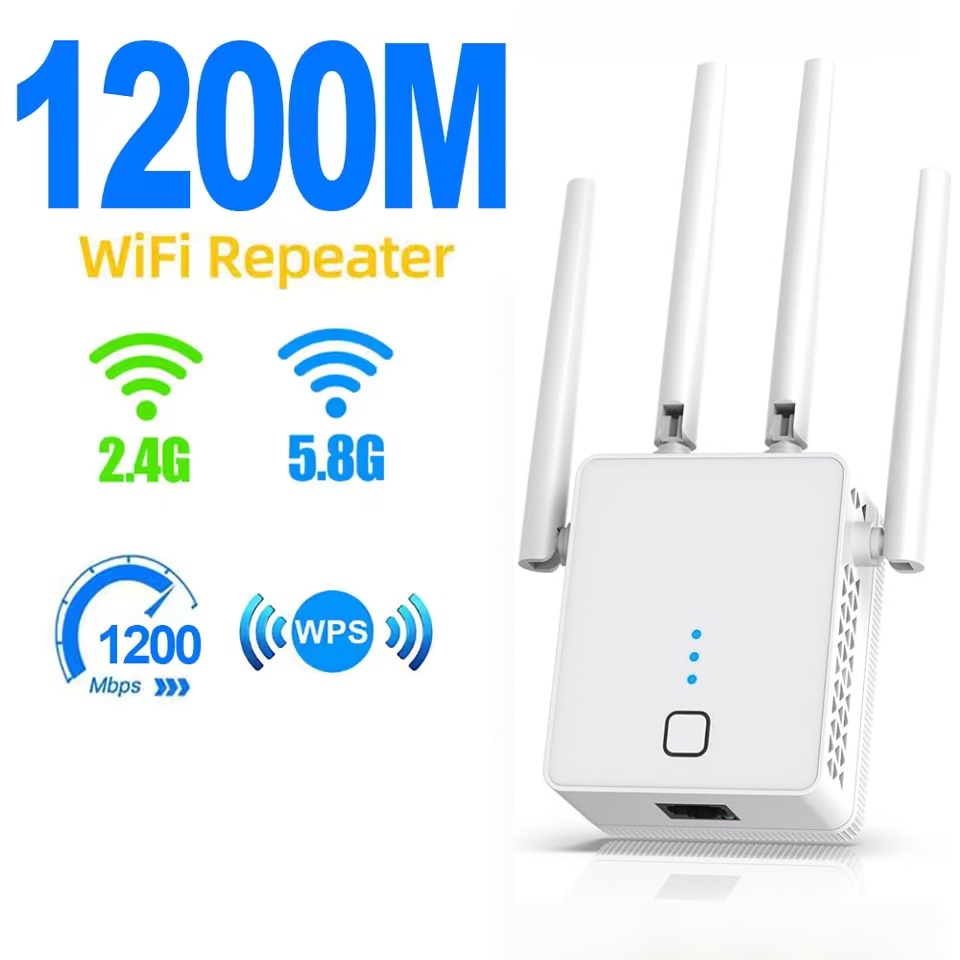 Home Security Bundle - 1200Mbps 2.4G/5 جيجا هرتز ثنائي النطاق