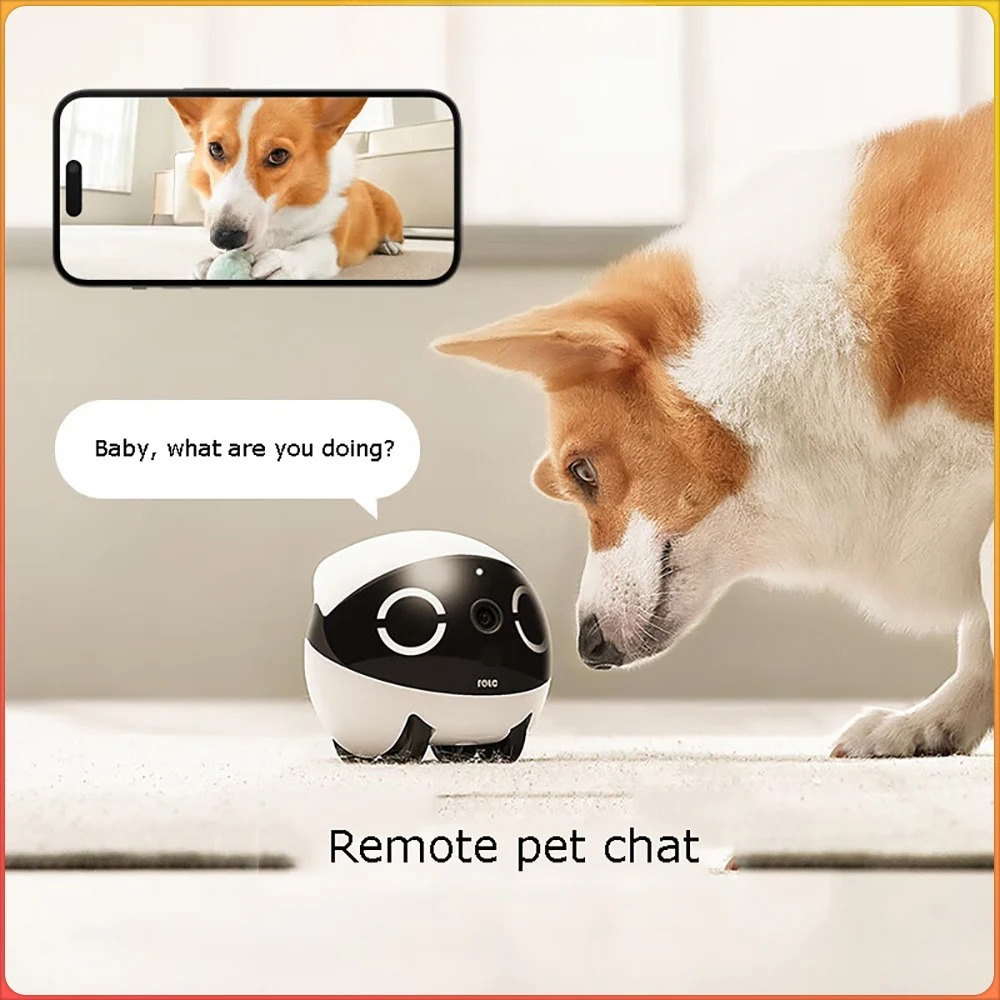 Home Security Robots - روبوت رفيق صغير للأمن المنزلي بتصميم