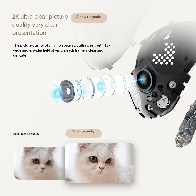 Enabot EBO AIR 2 رفيق روبوت 2K - مراجعة Home Security Robots وسعره