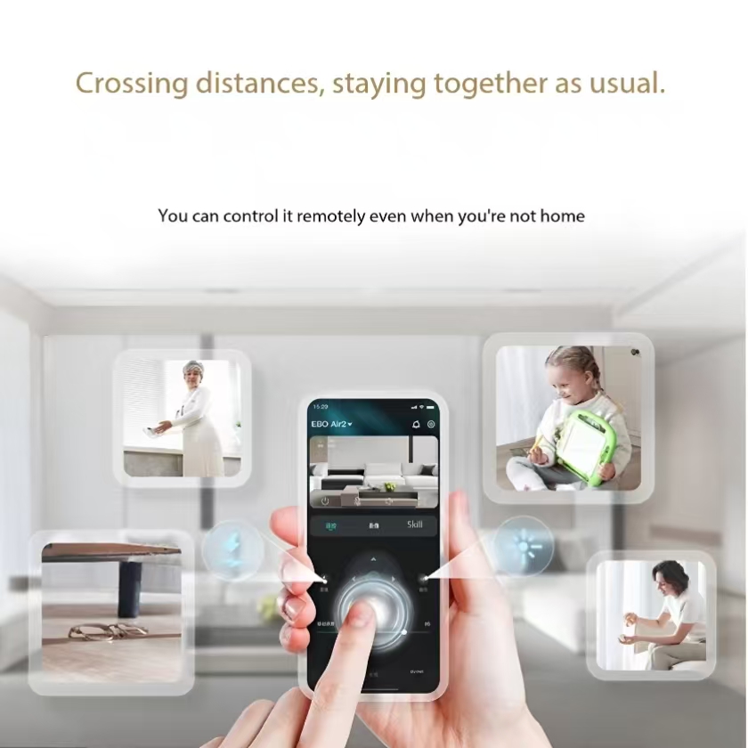 Enabot EBO AIR 2 رفيق روبوت 2K - مراجعة Home Security Robots وسعره