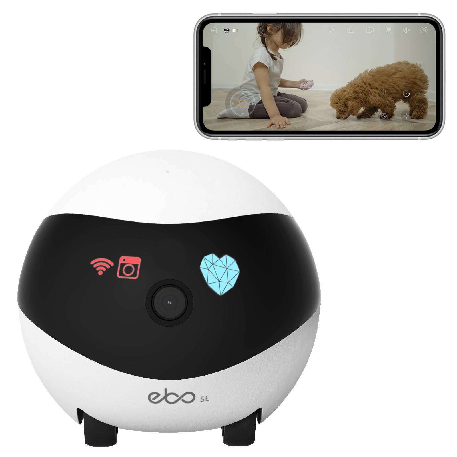EBO SE رفيق الروبوت المنزلي ال - مراجعة Home Security Robots وسعره