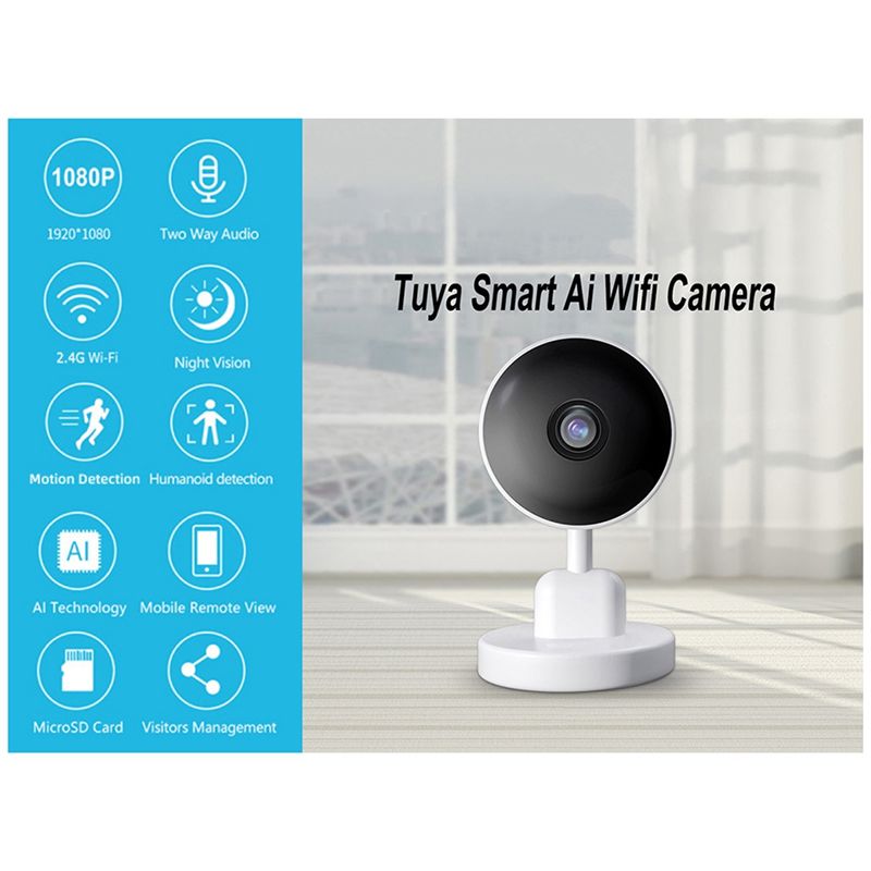 كاميرا واي فاي داخلية أساسية م - مراجعة Home Security With Monitoring وسعره