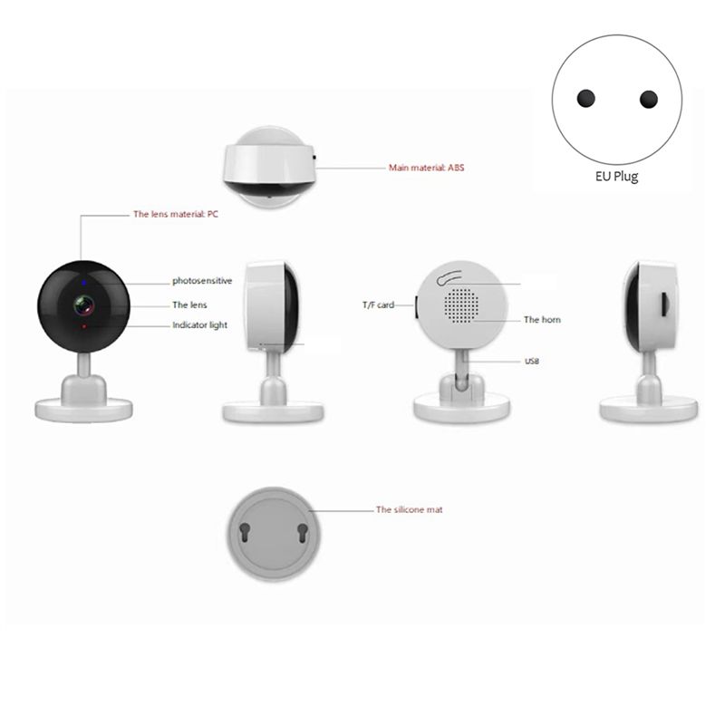 كاميرا واي فاي داخلية أساسية م - مراجعة Home Security With Monitoring وسعره