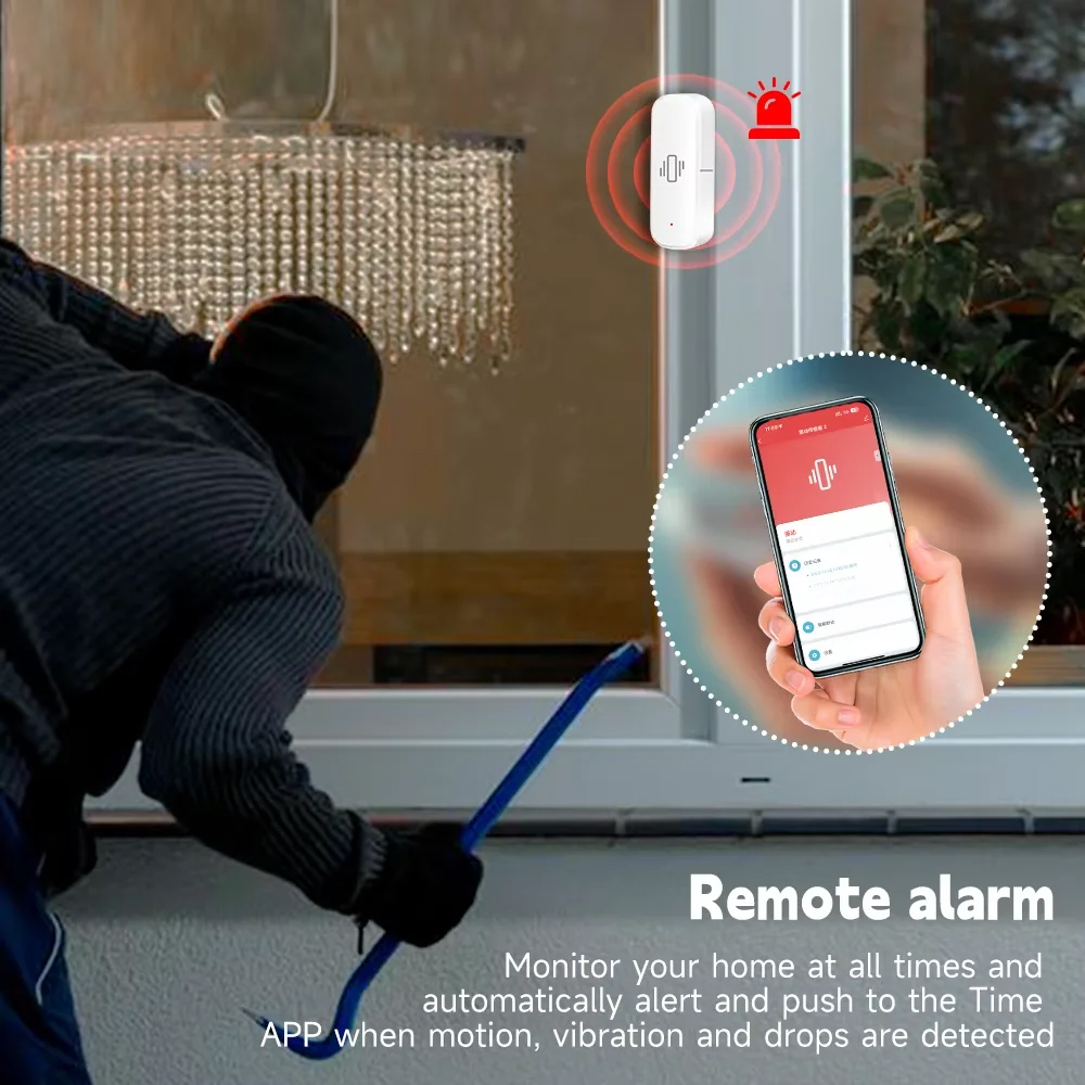 الذكية زيجبي الاهتزاز الاستشعا - مراجعة Home Security With Monitoring وسعره