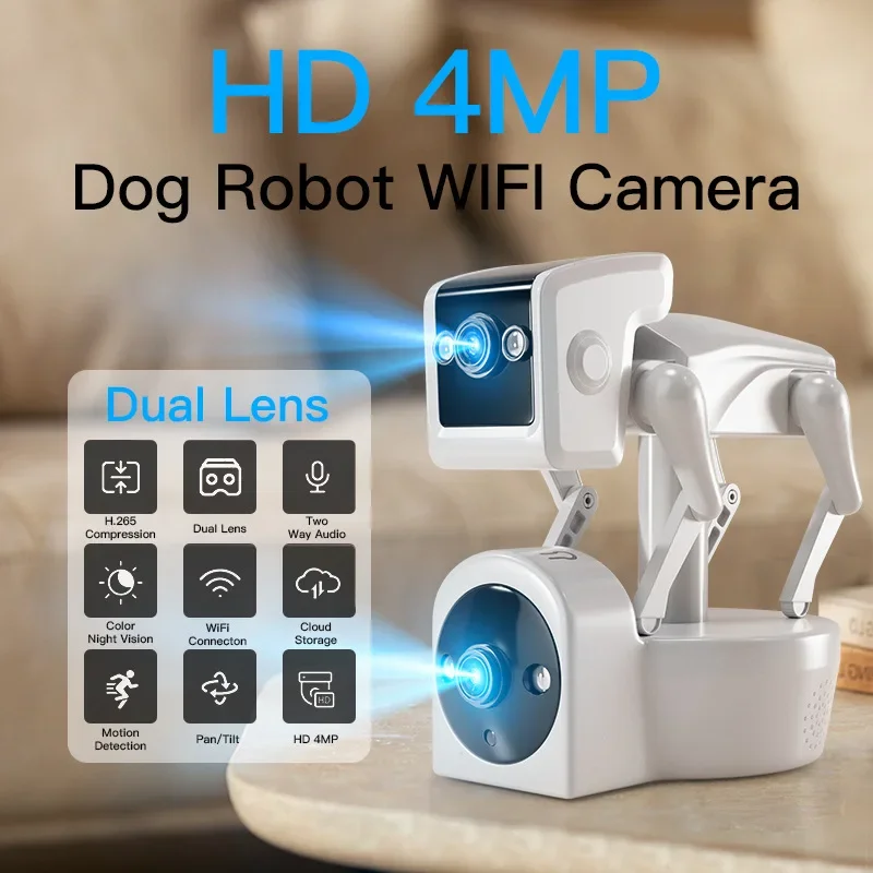 كاميرا 2MP كاميرا IP لاسلكية ك - مراجعة Home Security Robots وسعره