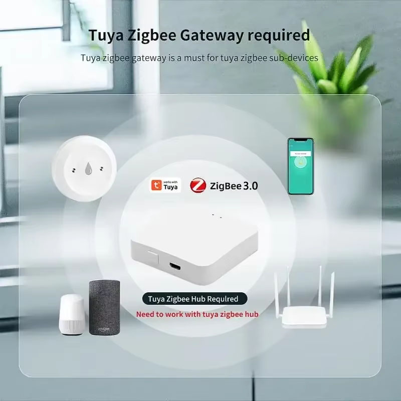 مستشعر تسرب المياه الذكي الجدي - مراجعة Home Security With Monitoring وسعره