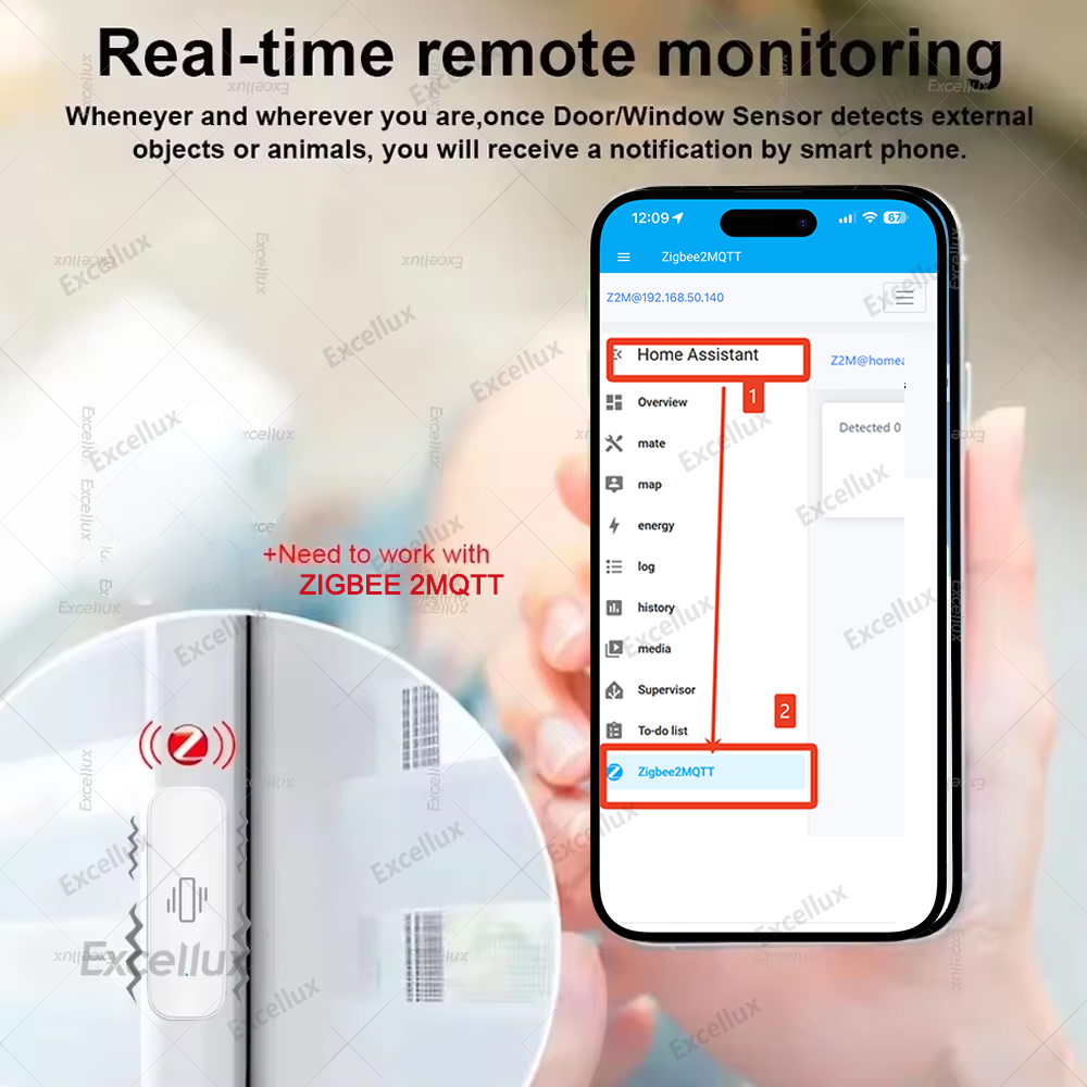 زيجبي الذكية مستشعر الاهتزاز ح - مراجعة Home Security With Monitoring وسعره