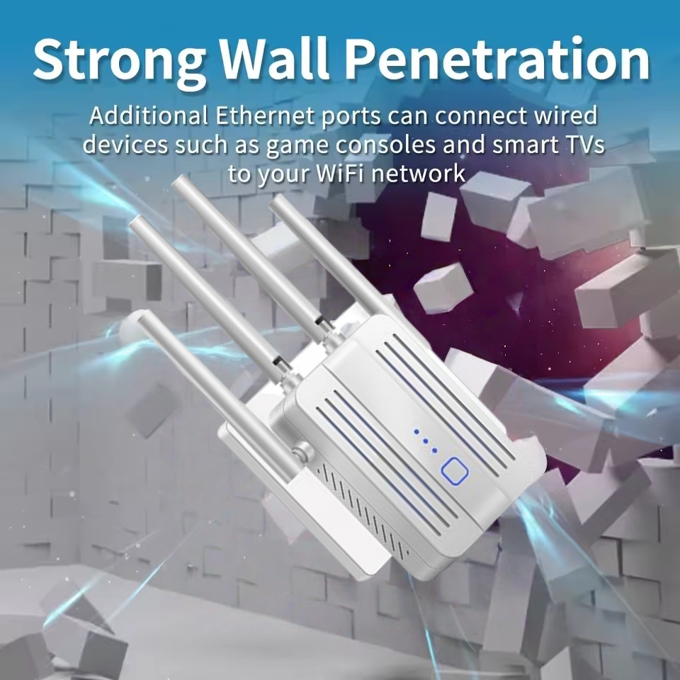 300Mbps اللاسلكية واي فاي مكرر - مراجعة Home Security No Wifi وسعره