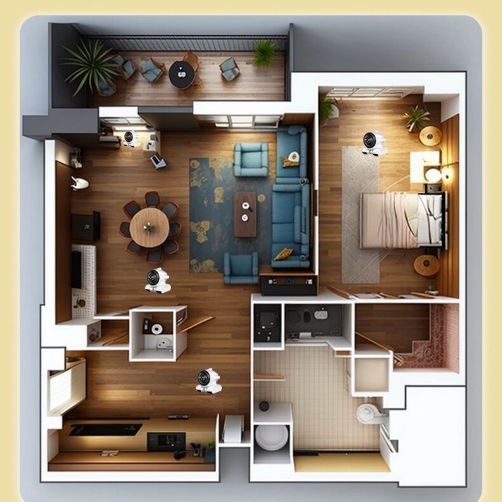 كاميرا مراقبة ذكية للمنزل من N - مراجعة Home Security Robots وسعره