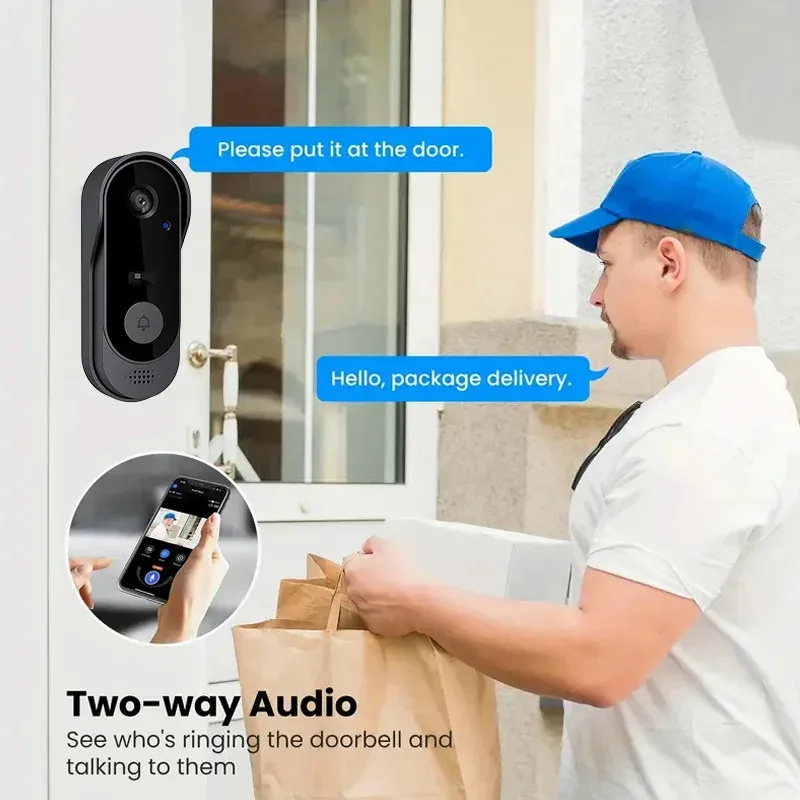جرس باب ذكي جديد ومتين مع كامي - مراجعة Home Security Bundle وسعره